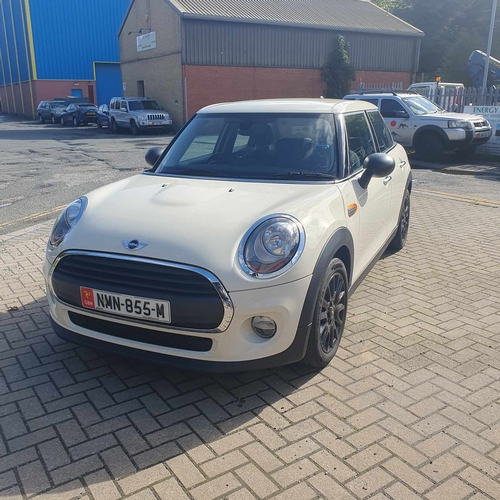 13 - NMN855M
White Mini one 1.2L
First Registered 14.09.2015
Approx 55,000 miles
Manual Petrol