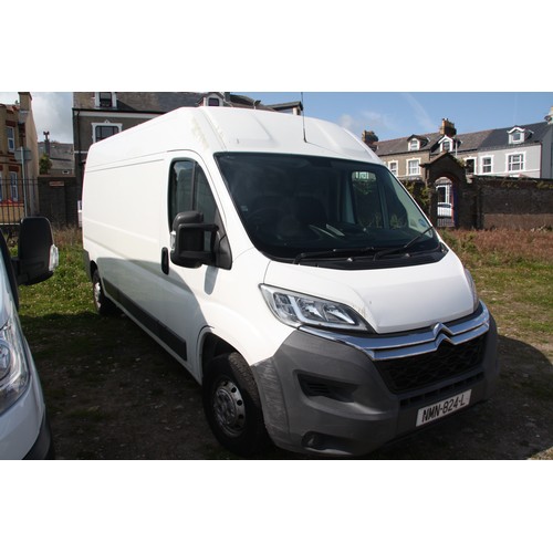 19 - NMN824L
Citroen Relay 35 L3H2 Enterprise DHi 2.2 panel van
First Registered 30.09.2014
Approx 116,00... 