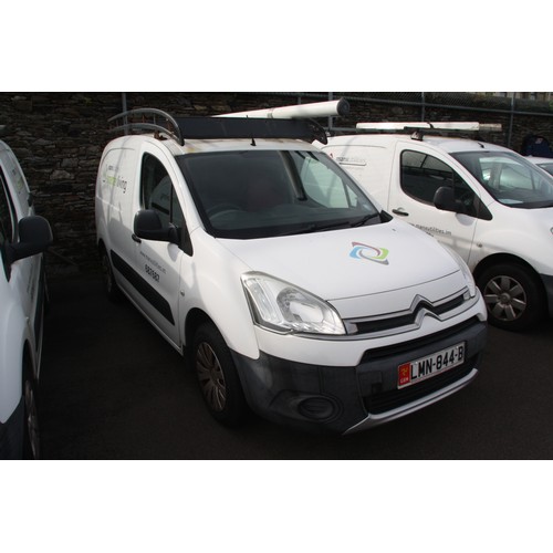 31 - LMN844B
White Citroen Berlingo 1.6 HDI 
First Registered 18.12.2012
Approx 94,763 miles
Manual Diese... 