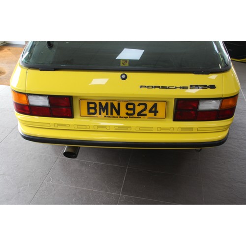 39 - BMN924
Yellow Porsche 924
First Registered 05.01.1978
Approx 96764 miles showing
Manual Petrol