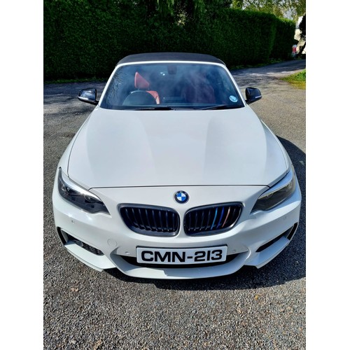 20 - RMN225F
White BMW 220D M Sport Convertible
First Registered 10.11.2015
Approx 94,000 miles
Auto Dies... 