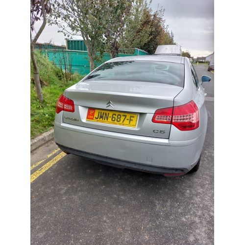 58 - JMN687F
Citroen C5 VTR PLUS HDI 1997cc
First Registered 31.03.2008
Approx 69,800 miles
Manual Diesel... 