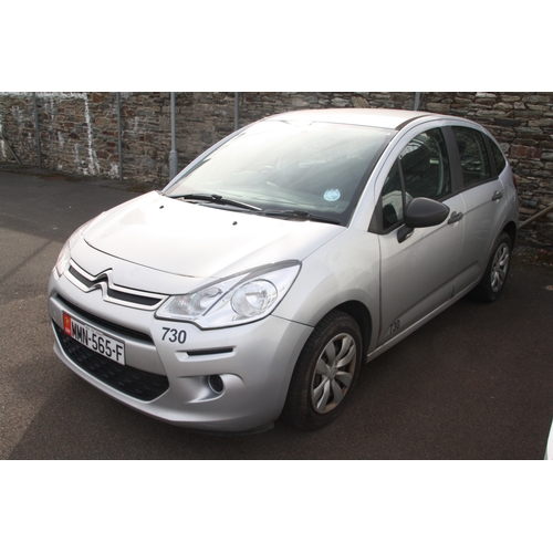 63 - MMN565F
Citroen C3 1560cc
First Registered 29.01.2016
Approx 38,000 miles (TBC)
Manual Diesel
VAT ON... 