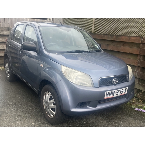 65 - MMN935X
Grey Daihatsu Terios 1495cc
First Registered 31.01.2007
Approx 89,000 miles
Manual Petrol
Go... 