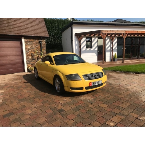 67 - RMN929E
Yellow Audi Quattro TT (225BHP) 1781cc
First Registered 01.09.2001
Approx 161,500 miles
Manu... 