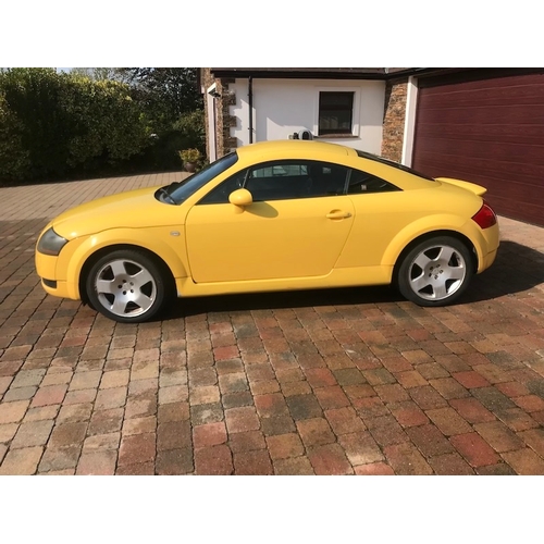 67 - RMN929E
Yellow Audi Quattro TT (225BHP) 1781cc
First Registered 01.09.2001
Approx 161,500 miles
Manu... 