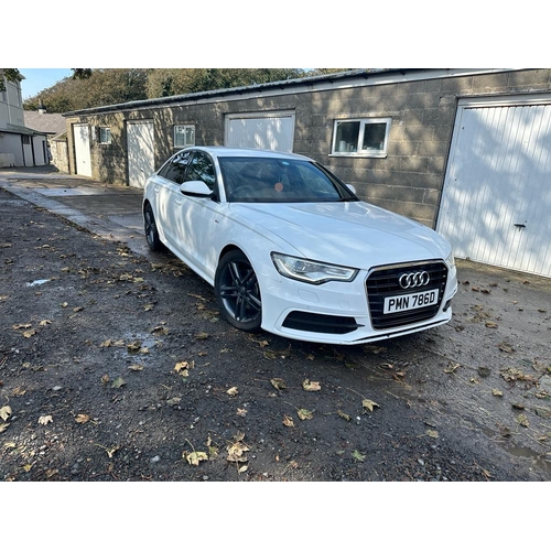 68 - LOT AMENDED 29.09.23
PMN786D
White Audi A6 S Line 2.0 
First Registered 01.03.2012
Approx 122,000 mi... 