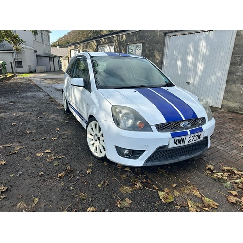 71 - MMN272W
White Ford Fiesta ST 1999cc
First Registered 12.12.2007
Approc 103,000 miles
Manual Petrol