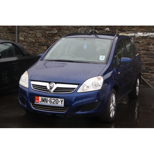 72 - JMN620Y
Blue Zafira Vauxhall Exlusiv 1598cc
First Registered 23.12.2008
Approx 67,000 miles
Manual P... 