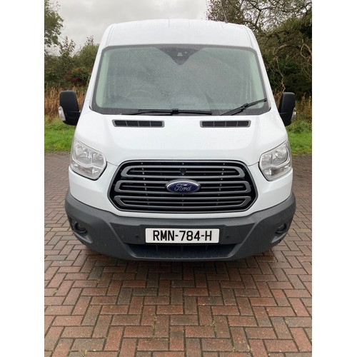 38 - RMN784H
Ford Transit 350 Trend L3H2 panel van
First Registered 12.06.2014
Approx 104,000 miles
Manua... 