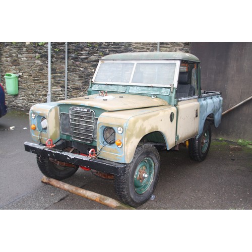 50 - DFR779Y
Land Rover Series 3 SWB - unfinished project 
First Registered 03.05.1983
Approx 83,973 mile... 