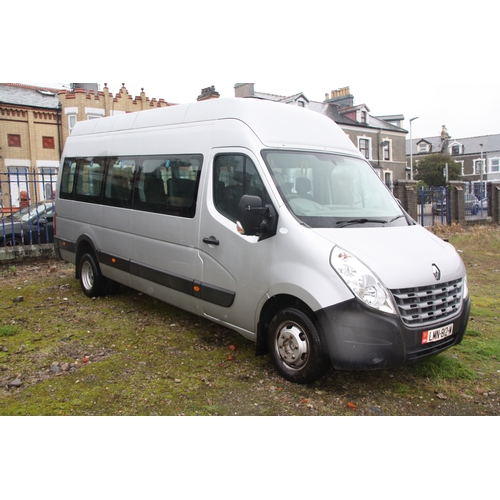 74 - LMN812M
Renault Master Minibus 2299cc
First Registered 18.03.2014
Approx 128,854 miles
Manual Diesel... 