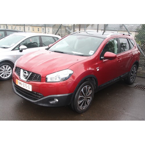 45 - RMN975G
Red Nissan Qashqai+2 N-Tec DCi 1.6
First Registered 29.09.2012
Approx 99,380 miles
Manual Di... 