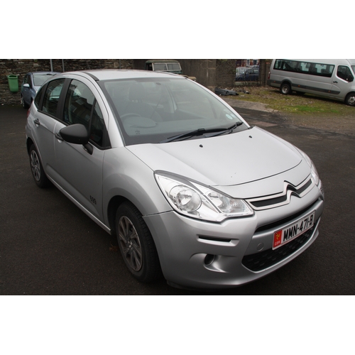 105 - MMN471B
Silver Citroen C3 1398cc
First Registered 10.07.2015
Approx 40,239 miles
Manual Diesel
VAT O... 