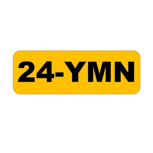 20A - On Cherished Registration Certificate 24-YMN