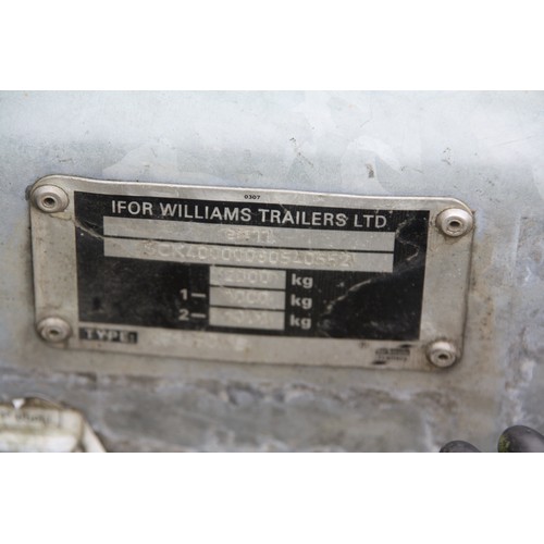 78 - Ifor Williams LT146G/B 2 Trailer
VAT ON HAMMER @ 20%