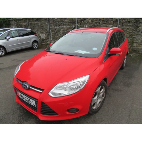 102 - LMN605L
Red Ford Focus Edge Estate Car 1560cc
First Registered 28.01.2014
Approx 33,146 miles
Manual... 