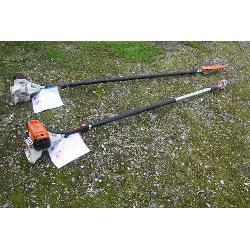 87 - Stihl HT131 pole pruner 
VAT ON HAMMER @ 20%