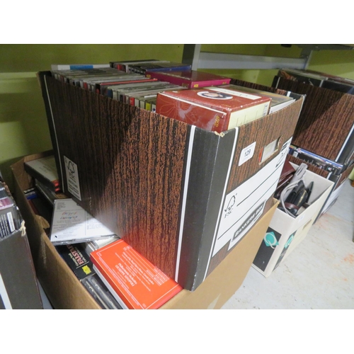 129 - Two boxes of Classical CDs