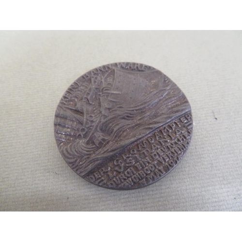 47 - Lusitania sinking medallion