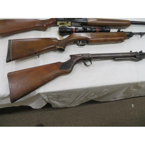 399 - BSA patern .22 cal vintage air rifle serial no S23769 - Relevant fire arms license required