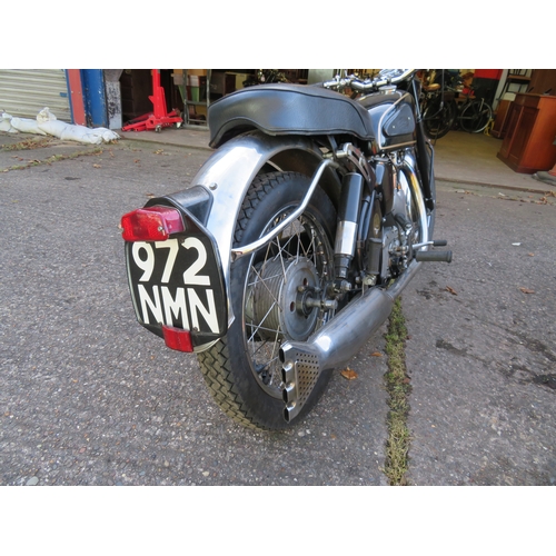 53 - 972NMN
Velocette Model MSS 500cc
First registered 9/9/1959
Approx 12,248 miles showing
Manual 
Petro... 
