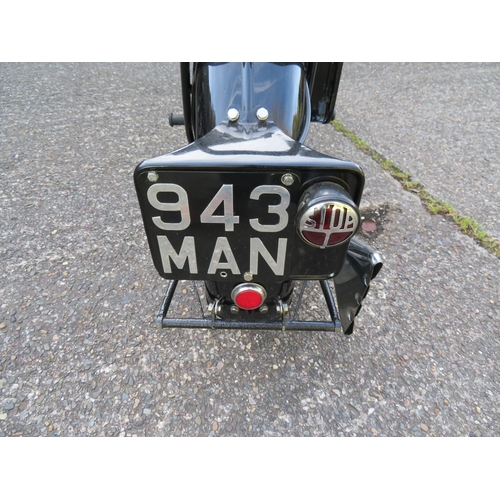 56 - 943MAN
Velocette Model MOV 250cc
First registered 8/3/1935
Approx  42,541 miles
Manual 
Petrol
Servi... 