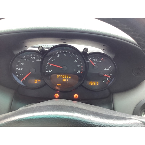 79 - LMN139L
Blue Porsche Boxster Convertible 2.7L
First Registered 01.10.2001
Approx 77,000 miles
Manual... 