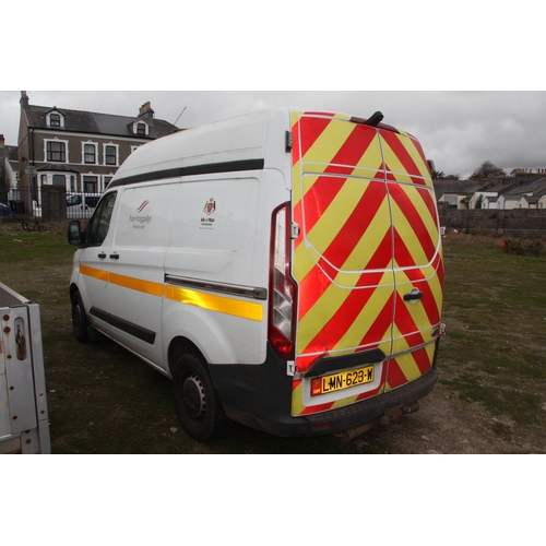 88 - LMN623W
White Ford Transit Custom 270 L1H2 TDCI 2198cc
First Registered 17.02.2015
Approx 55,878 mil... 