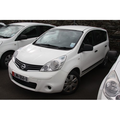 67 - LMN868B
White Nissan Note 1461cc
First Registered 28.11.2012
Approx 23,804 miles
Manual Diesel
REQUI... 