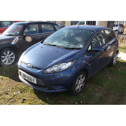97 - JMN968V
Blue Ford Fiesta Style 1242cc
First Registered 25.09.2009
Approx 104,000 miles
Manual Petrol