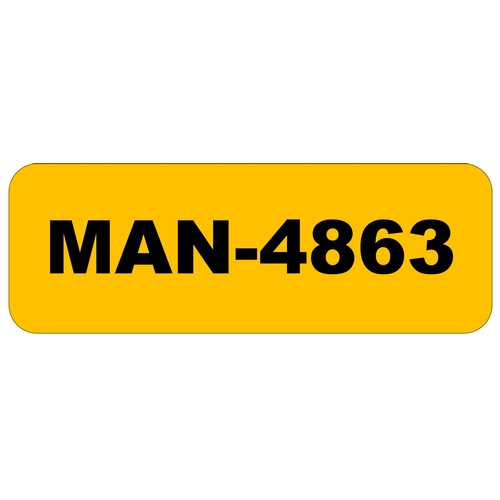 40B - On Cherished Registration Certificate MAN-4863