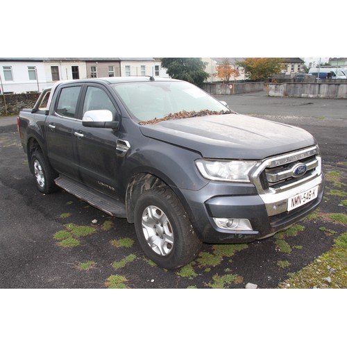 83 - NMN546K
Grey Ford Ranger Limited 4X4 TDCi
First Registered 09.08.2017
Approx 76,240 miles
Auto Diese... 
