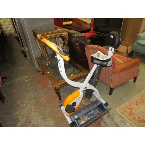 Ultrasport exercise bike online yellow