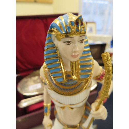 217 - Wedgwood figurine of Tutankhamun