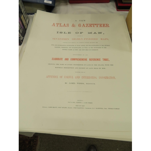 527 - Atlas and Gazetteer of the IOM (reprint)