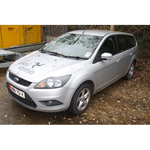 5 - MMN751K
Silver Ford Focus 1.6 Zetec Estate
First Registered 26.05.2010
Approx 79,230 miles
Manual Di... 