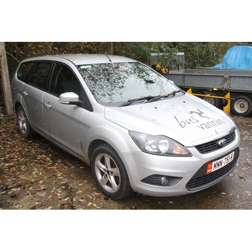 5 - MMN751K
Silver Ford Focus 1.6 Zetec Estate
First Registered 26.05.2010
Approx 79,230 miles
Manual Di... 