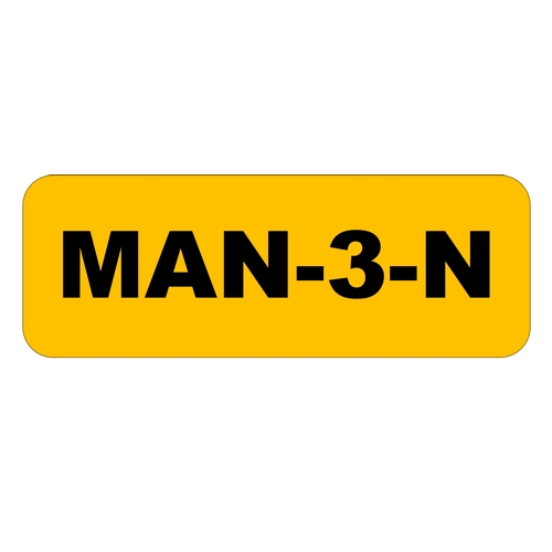 45 - On Cherished Registration Certificate MAN-3-N