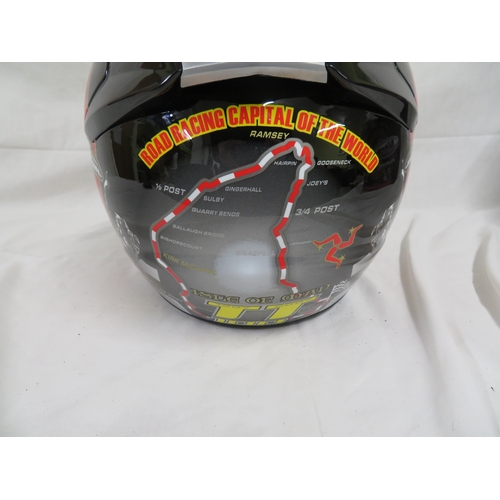 49 - Nitro Isle of Man TT 2007 Centenary limited edition helmet with original box - Size L