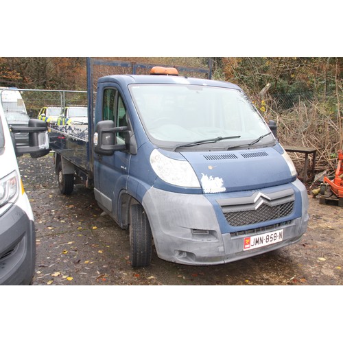 63 - JMN858N
Blue Citroen Relay 35 L2S Tipper
First Registered 19.02.2009
Approx 19,204 miles
Manual Dies... 