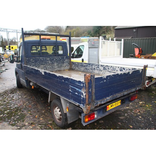 63 - JMN858N
Blue Citroen Relay 35 L2S Tipper
First Registered 19.02.2009
Approx 19,204 miles
Manual Dies... 