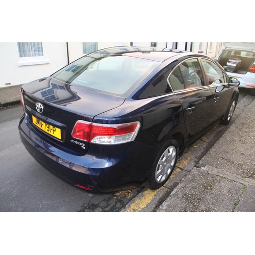 44 - JMN791P
Blue Toyota Avensis Valvematic 1798cc
First Registered 25.03.2009
Approx 67,655 miles
Manual... 