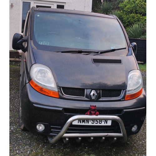 88 - NMN958N
Black Renault Trafic Dci 100 1870cc
First Registered 09.03.2006
Approx 138,000 miles
Manual ... 