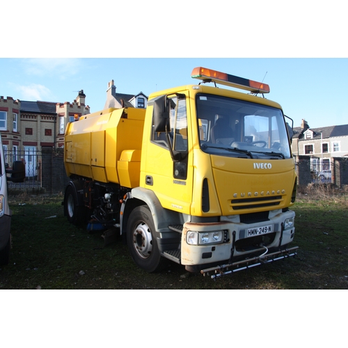 90 - HMN249N
Iveco Eurocargo Sweeper with auxillary engine
First Registered 04.08.2006
Approx 212,866 KM
... 