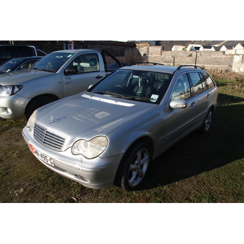 97 - GMN495G
Silver Mercedes C220 CDI 2148CC
First Registered 02.07.2003
Approx 145,000 miles
Auto Diesel... 