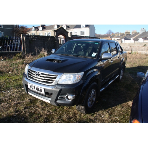 98 - RMN356K
Toyota Hilux Invincible 3L
First Registered 01.03.2013
Approx 80,000 miles
Manual Diesel
Ful... 