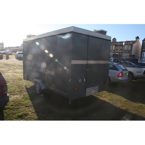 101 - Catering trailer well equipped fridges, fryer, sink etc- see images