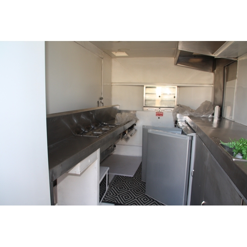 101 - Catering trailer well equipped fridges, fryer, sink etc- see images