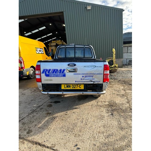 103 - LMN327C
Ford Ranger 4X4 pickup
First Registered 30.06.2008
Mileage unknown
Manual Diesel
purchased w... 